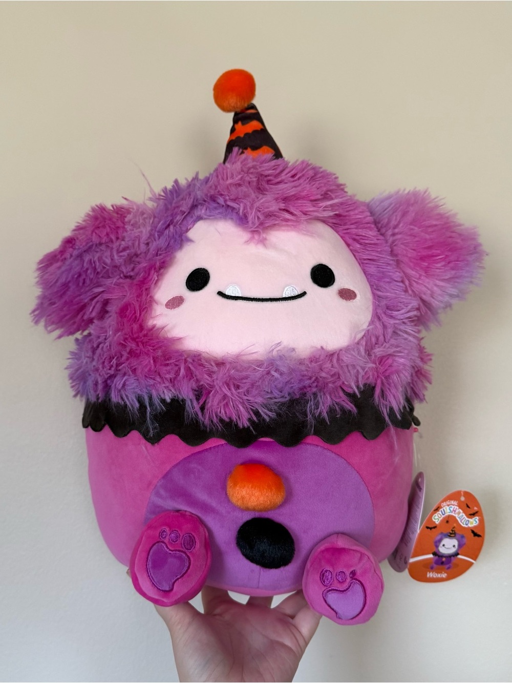 NWT 12” Halloween Woxie the Bigfoot Squishmallow